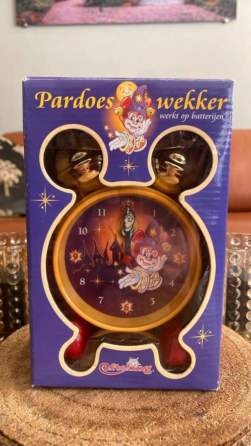 Efteling Pardoes wekker, Verzamelen, Efteling, Nieuw, Beeldje of Poppetje, Ophalen of Verzenden