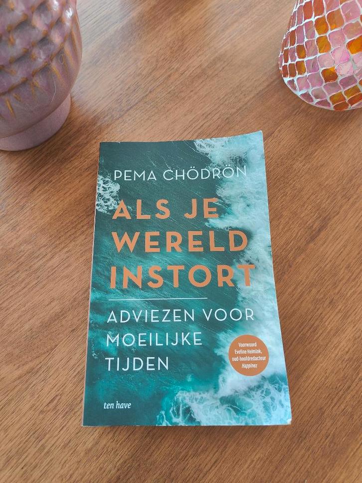 Als je wereld instort - Pema Chodron, Boeken, Esoterie en Spiritualiteit, Zo goed als nieuw, Achtergrond en Informatie, Spiritualiteit algemeen
