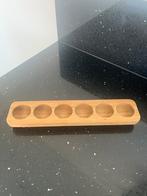 Houten Eierhouder voor 6 eieren, Ophalen of Verzenden, Nieuw