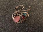 Zwaan Broche met Strass Steentjes, Overige materialen, Overige kleuren, Minder dan 4 cm, Ophalen of Verzenden