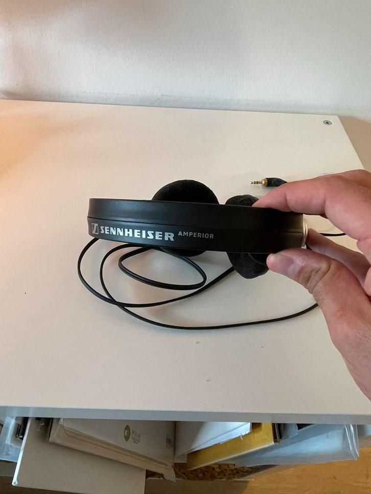 Sennheiser Amperior hd25 aluminium, Audio, Tv en Foto, Koptelefoons, Gebruikt, Op oor (supra aural), Sennheiser, Ophalen of Verzenden