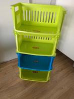 4 curver stapel bakken 43 cm breed, Ophalen, Zo goed als nieuw, Minder dan 40 cm, Minder dan 35 cm