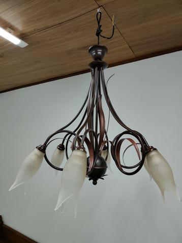 Hanglamp bronskleurig  beschikbaar voor biedingen