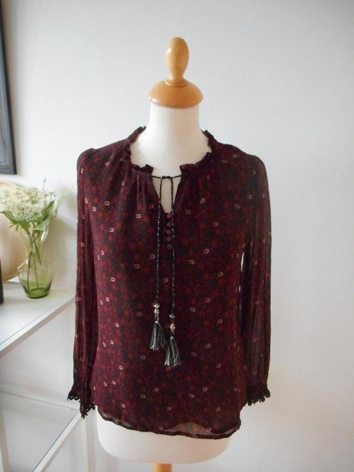 Tuniek van Moliin, maat S, Kleding | Dames, Blouses en Tunieken, Zo goed als nieuw, Maat 36 (S), Zwart, Ophalen of Verzenden