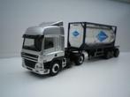 Herpa Daf CF Swap container Dureal ad blue, Hobby en Vrije tijd, Modelauto's | 1:87, Ophalen of Verzenden, Nieuw, Bus of Vrachtwagen