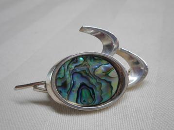 Sterling zilveren modernist broche met albone nr.699 beschikbaar voor biedingen