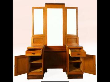 Kaptafel/dressoir Amsterdamse School midcentury modern beschikbaar voor biedingen
