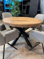 LEEGVERKOOP MANGO VOORRAAD ROND VOORRAAD CHEFMEUBEL 199 !, Bruin, Nieuw, Ophalen of Verzenden, Modern