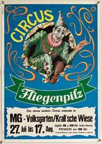 Circus Fliegenpilz - Originele circusposter, Verzenden, Gebruikt, A1 t/m A3, Film en Tv