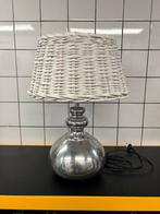 Brocant Tafellamp Aluminium, Verzenden, Gebruikt, Minder dan 50 cm