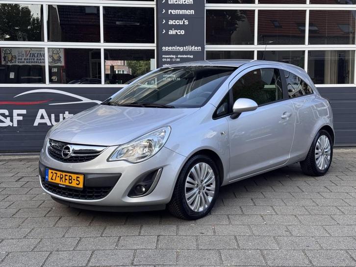 Opel Corsa 1.2-16V Automaat Edition Navi Airco, Auto's, Opel, Bedrijf, Corsa, ABS, Airbags, Airconditioning, Elektrische buitenspiegels