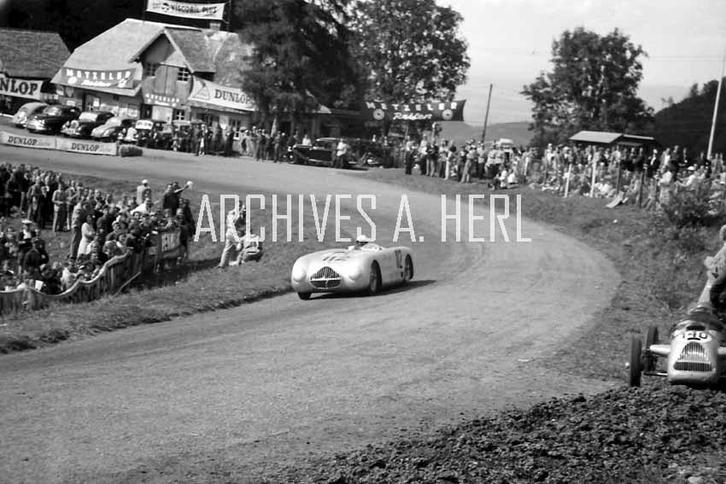 Veritas factory racer Toni Ulmen 1951 German  GP foto, Verzamelen, Automerken, Motoren en Formule 1, Nieuw, Auto's, Verzenden