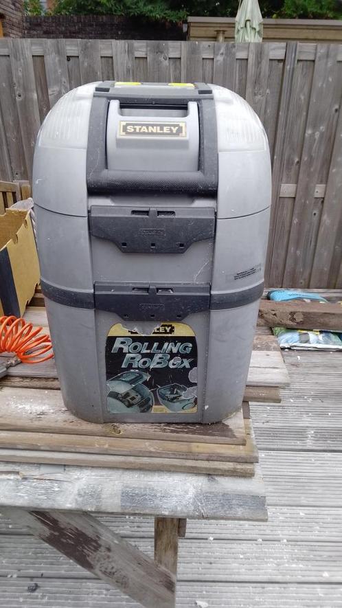 Stanley Rolling Robox (mobiele gereedschapswagen), Doe-het-zelf en Verbouw, Gereedschapskisten, Gebruikt, Ophalen