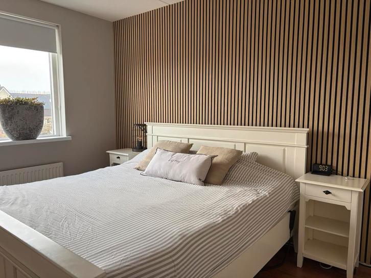 2 persoons ledikant. 180x200, Huis en Inrichting, Slaapkamer | Complete slaapkamers, Gebruikt, Tweepersoons, Ophalen