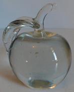 Massief glazen Appel, Ophalen of Verzenden