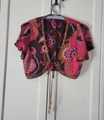 Steps bolero, bruin, roze, maat L, Maat 38/40 (M), Bruin, Ophalen of Verzenden, Zo goed als nieuw