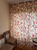 Mooie Gordijnen met Bloemenmotief, Gebruikt, 200 cm of meer, Ophalen of Verzenden, 200 cm of meer