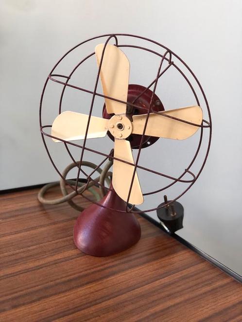 Antieke metalen ventilator Select Haarlem Holland 1930, Diversen, Bureau-accessoires, Gebruikt, Ophalen