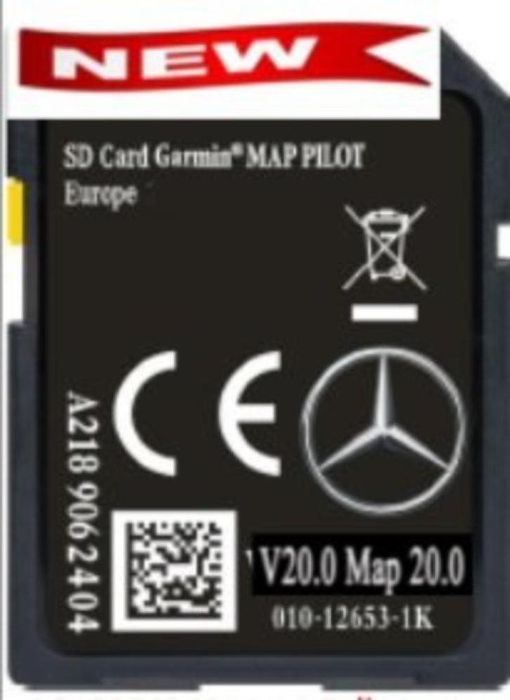 Mercedes A218, A213 SD Kaart V20 ✅ 2025 Garmin Map, Computers en Software, Navigatiesoftware, Nieuw, Landkaarten, Heel Europa