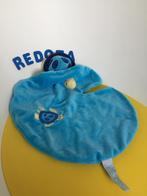 4153 Egmont toys knuffellap lap blauw met schildpad, Ophalen of Verzenden, Zo goed als nieuw, Overige typen