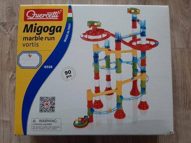 Knikkerbaan, Migoga Marble Run plus extra stukken, Kinderen en Baby's, Speelgoed | Educatief en Creatief, Gebruikt, Bouwen, Ontdekken