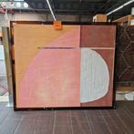 Update Verkocht! Kunstwerk Roseate Hues schilderij 107x127, Ophalen, ., Zo goed als nieuw, .