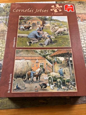 2 puzzels Ot en Sien (Jumbo Premium Quality - 1000 st) beschikbaar voor biedingen