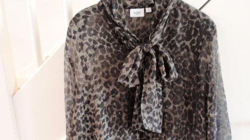 NIEUW Damesblouse SAINT Tropez maat Large voile stof strik, Kleding | Dames, Blouses en Tunieken, Nieuw, Maat 42/44 (L), Overige kleuren