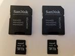 2X micro SD kaartjes met adapter, Philips, Overige, 64 GB, Ophalen of Verzenden