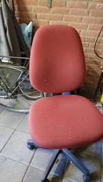 burostoel, Ophalen, Gebruikt, Rood, Bureaustoel