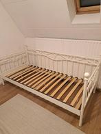 Bed, Huis en Inrichting, Gebruikt, 90 cm, Eenpersoons, Wit