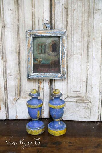 Geschilderde ex voto op paneel uit 1857 beschikbaar voor biedingen