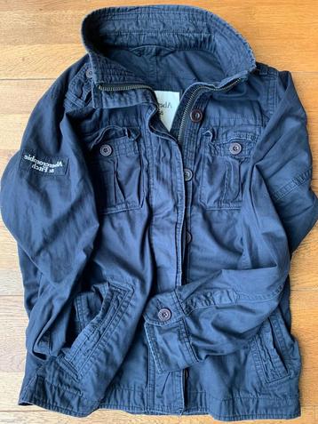 Abercrombie & Fitch Jas - XL - Blauw beschikbaar voor biedingen