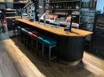 Complete bar incl achterwand, Zakelijke goederen, Horeca | Meubilair en Inrichting, Ophalen, Gebruikt, Barinrichting