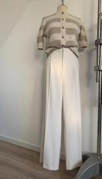 Copenhage Muse pantalon wijd beige wit XL-42, Verzenden, Beige, Maat 42/44 (L), Nieuw