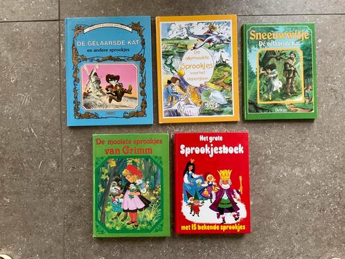5 sprookjesboeken o.a. van Grimm - samen € 4,00 (KWF), Boeken, Sprookjes en Fabels, Zo goed als nieuw, Ophalen of Verzenden
