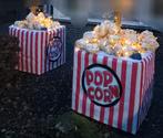 Reuze decoratie pop art popcorn kerst outdoor blow-up eyecat, Ophalen, Zo goed als nieuw