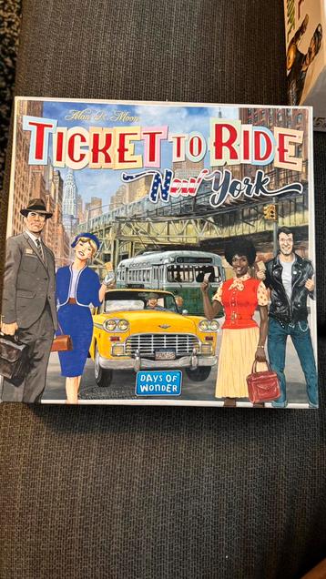 Ticket to ride new york beschikbaar voor biedingen