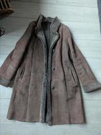 Bruine France lederen  winter  jas - M. Jeroen Besseling, Kleding | Dames, Maat 38/40 (M), Bruin, Ophalen of Verzenden, Vintage