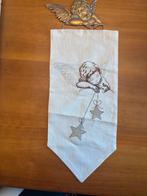 Geborduurde hanger met engel, Ophalen of Verzenden, Zo goed als nieuw