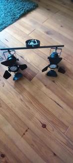 Zwarte plafond lamp, Ophalen, Zo goed als nieuw, Minder dan 50 cm
