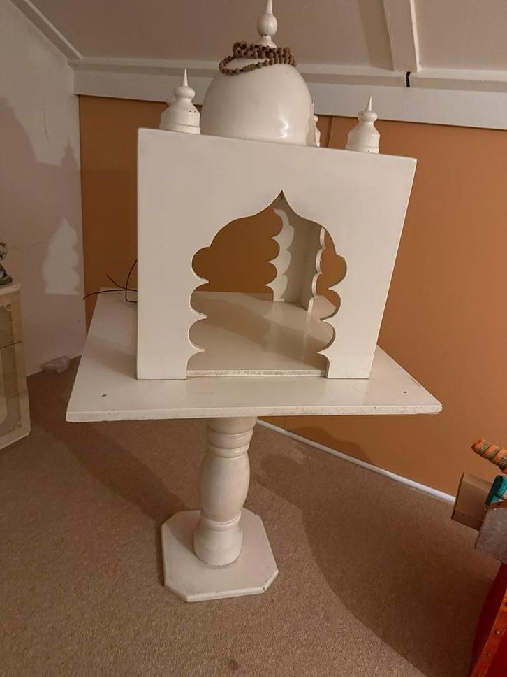 Mooie houten tempel, Huis en Inrichting, Woonaccessoires | Overige, Zo goed als nieuw, Ophalen of Verzenden