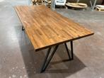 Walnoten tafel recht 220x100cm, Huis en Inrichting, Ophalen