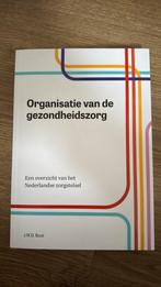 J.M.D. Boot - Organisatie van de gezondheidszorg, Ophalen of Verzenden, Zo goed als nieuw, HBO, J.M.D. Boot