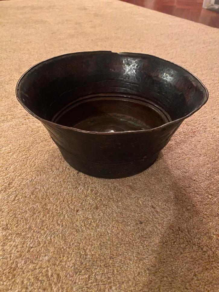 Antieke Koperen Emmer / Pot, Antiek en Kunst, Antiek | Koper en Brons, Koper, Ophalen of Verzenden