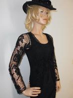 Didi vest nieuwstaat zwart gehaakt chique stijlvol S M, Verzenden, Zo goed als nieuw, Maat 36 (S), Zwart