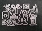 Snijmallenset kerstaccessoires - NU € 4,75!, Hobby en Vrije tijd, Ophalen of Verzenden, Nieuw, Overige thema's