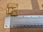 32 zware messing gespen en 8 messing hangers nieuw, Ophalen of Verzenden, Nieuw