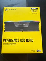 Corsair Vengeance RGB DDR5 64GB, Computers en Software, RAM geheugen, 32 GB, Ophalen of Verzenden, Zo goed als nieuw, Desktop
