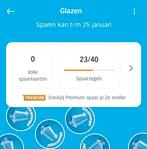 23 zegels glazen spaaractie AH, Royal Van Kempen Begeer VKB, Ophalen of Verzenden, Winkel, Super of Benzinepomp, Zegels, Bonnen of Punten